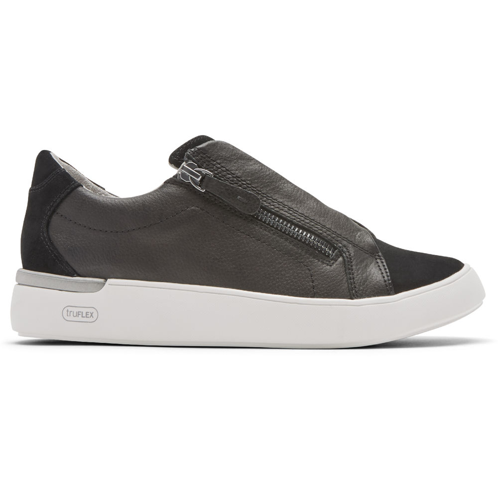 Tenis Rockport Mulher Pretas - Truflex Parissa Laced - 42865UHKE